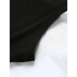 Easter Cross Stone Letter Print Round Neck Sports T-shirt, Short Sleeves Casual Workout Tops, Women's Activewear Good Friday