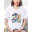 Colorful Chinese Dragon Print Casual T-Shirt, Round Neck Short Sleeves Comfy Sports Top, Women's Sporty Clothing